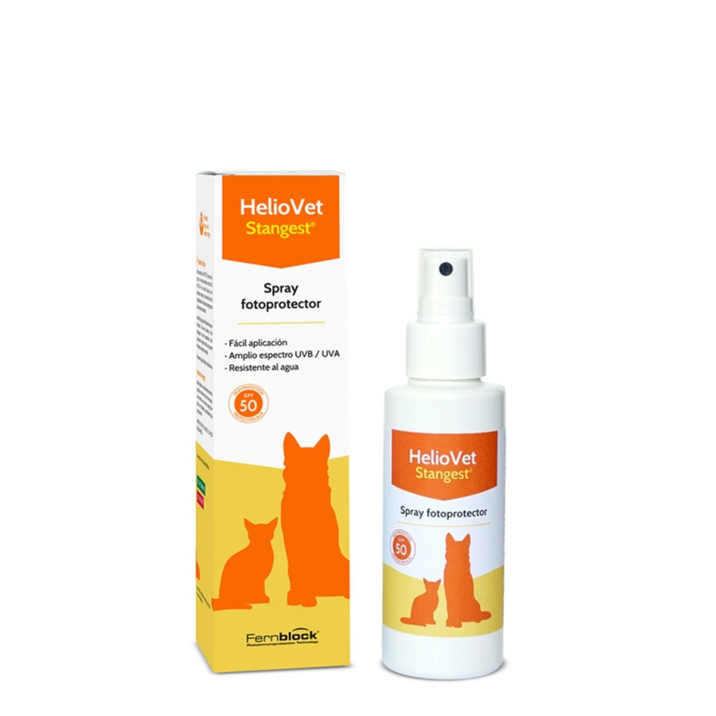 Protetor Solar HelioVet para cães e gatos SPF50+