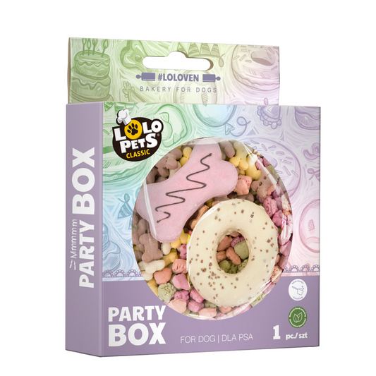 Party Box para cães - LoloPets