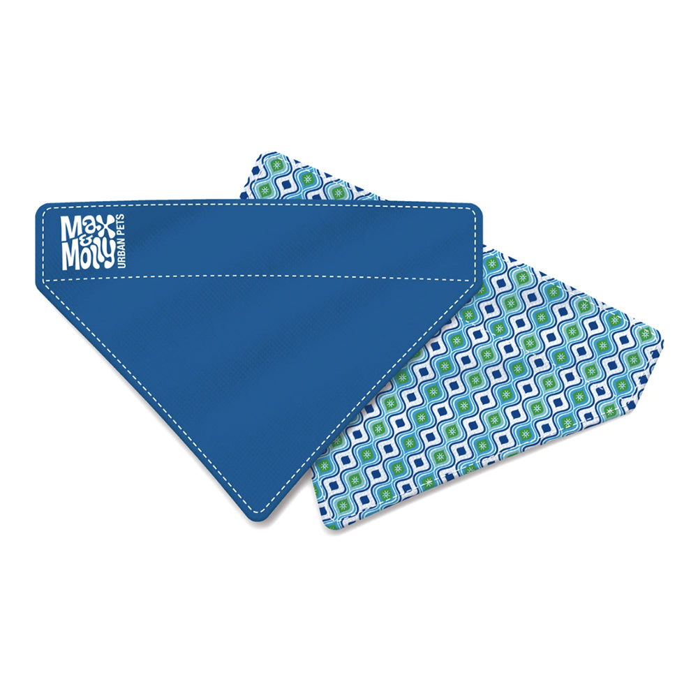 Bandana Max&Molly - Retro Blue