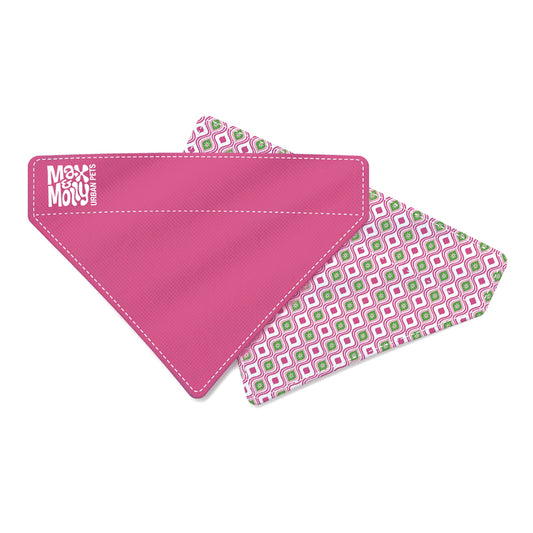 Bandana Max&Molly - Retro Pink