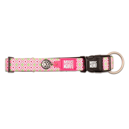 Coleira com ID Tag Max&Molly - Retro Pink