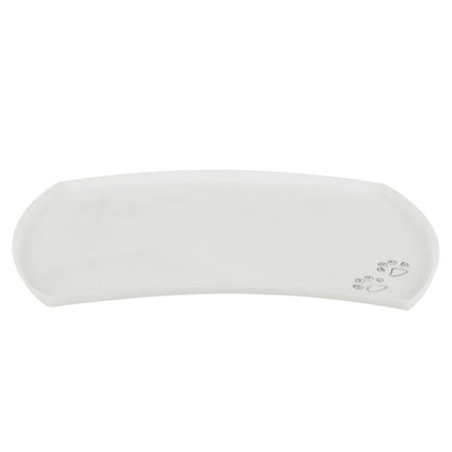 Tapete para gamelas em silicone Branco 48x27cm - Trixie