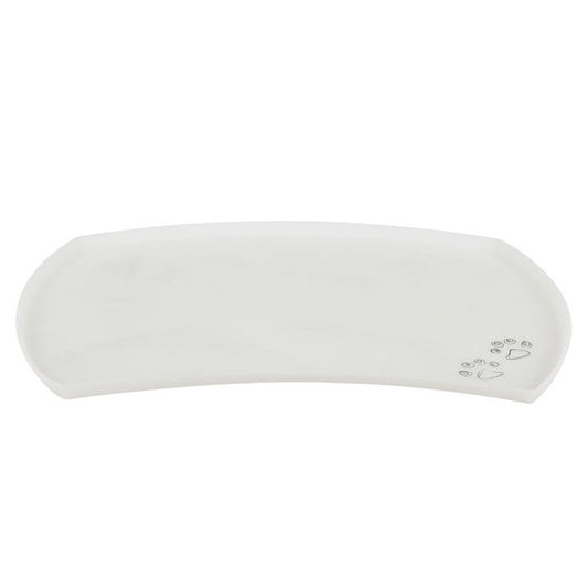 Tapete para gamelas em silicone Branco 48x27cm - Trixie