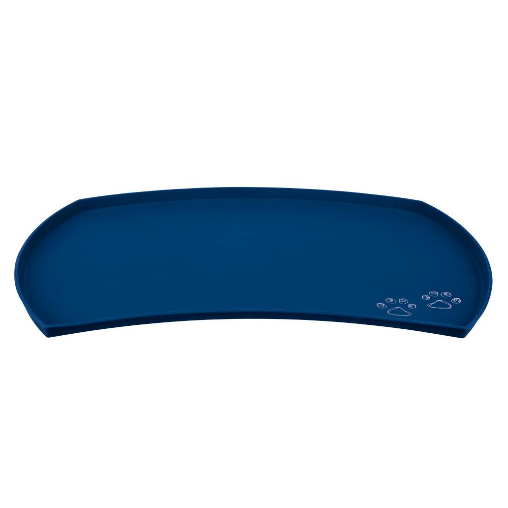 Tapete para gamelas em silicone Azul 48x27cm - Trixie