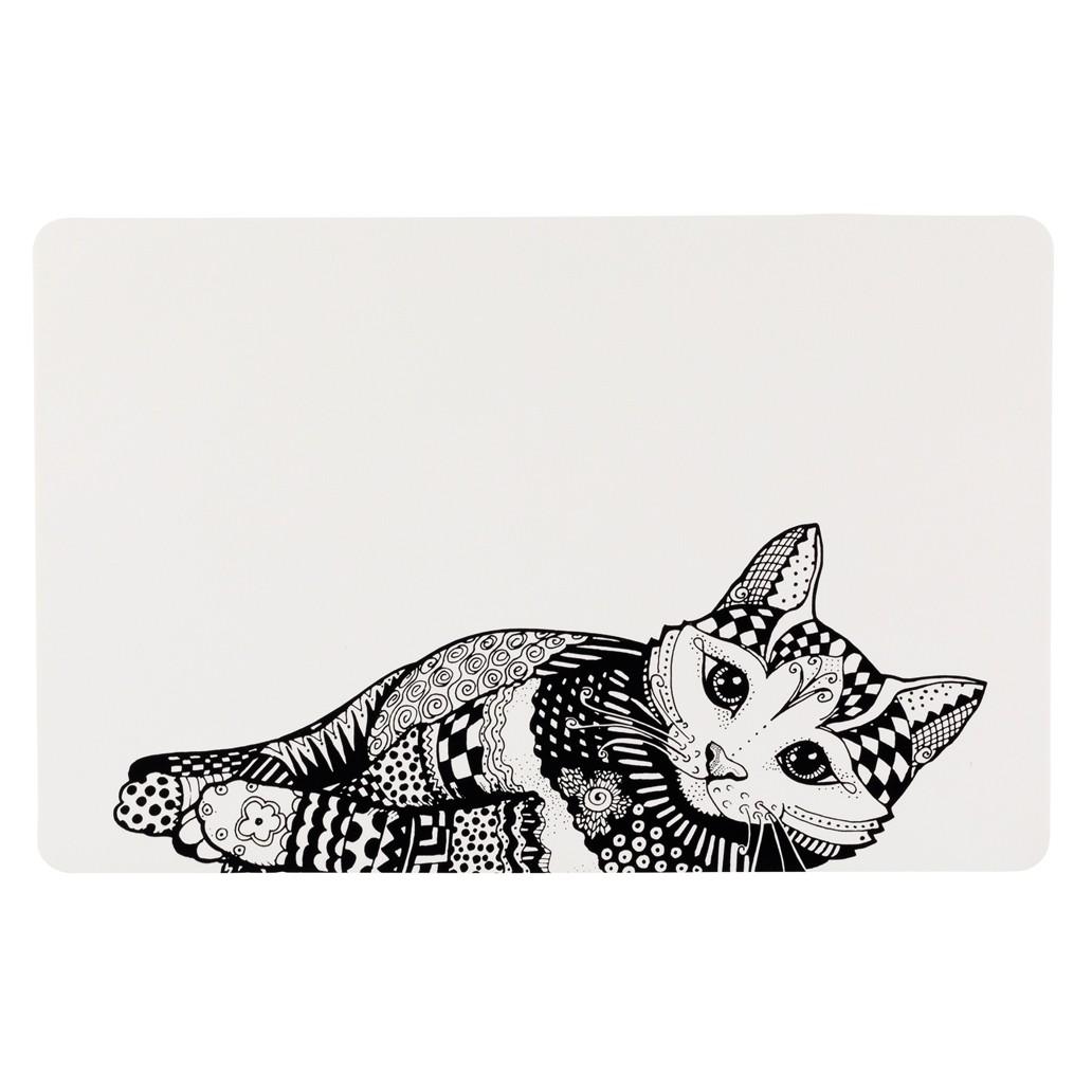 Tapete para gamelas "Zentangle" 44x28cm - Trixie