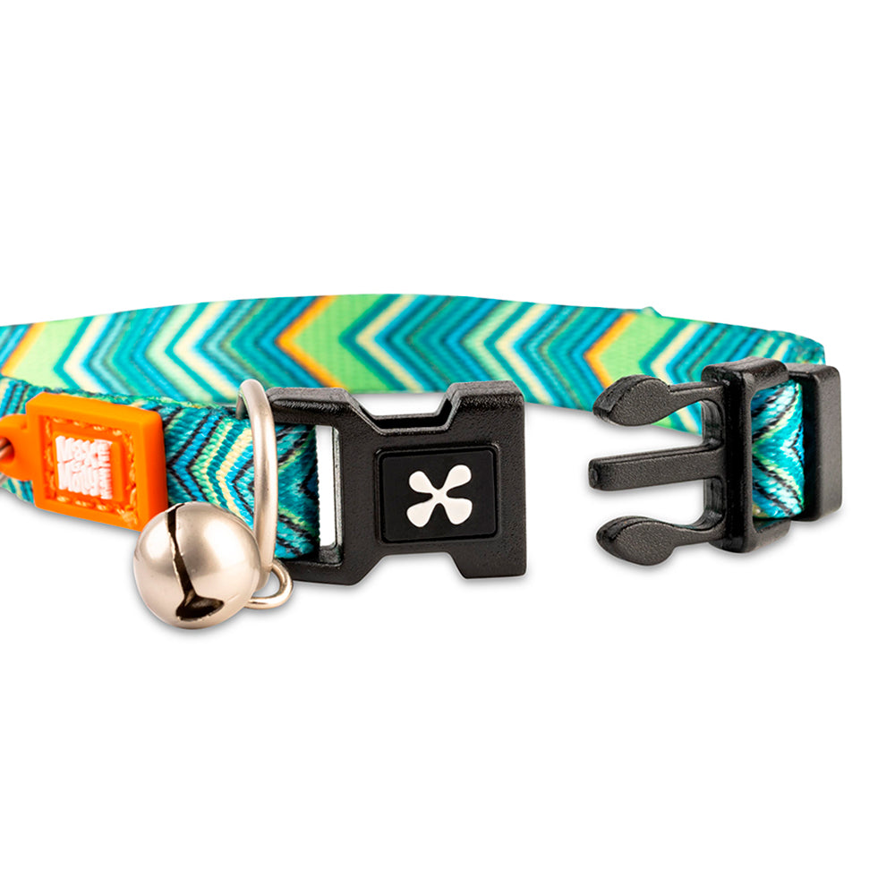 Coleira Gato com ID Tag Max&Molly - Vintage