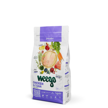 Weego Gato Adulto - Frango e Atum 7kg