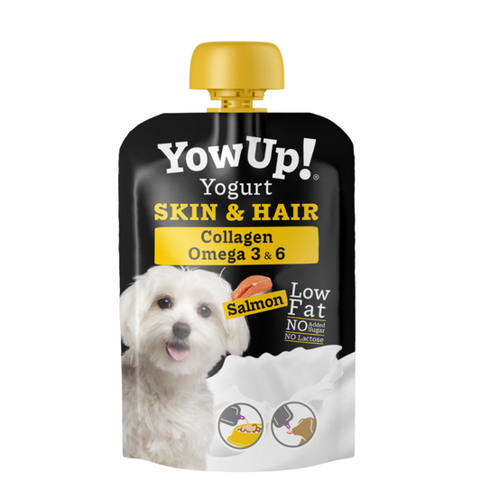 Iogurte para cães YowUp - Skin & Hair Salmão