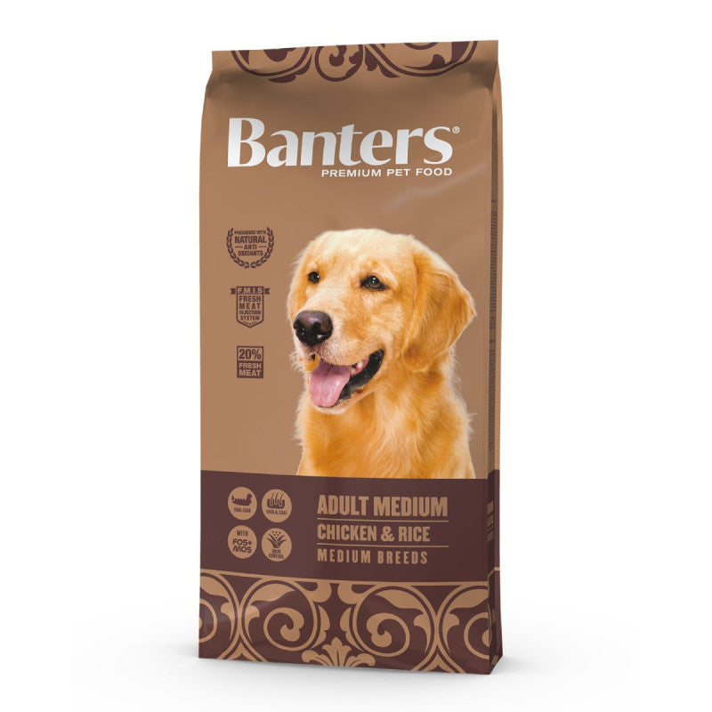 Banters Cão Adulto Frango 15kg