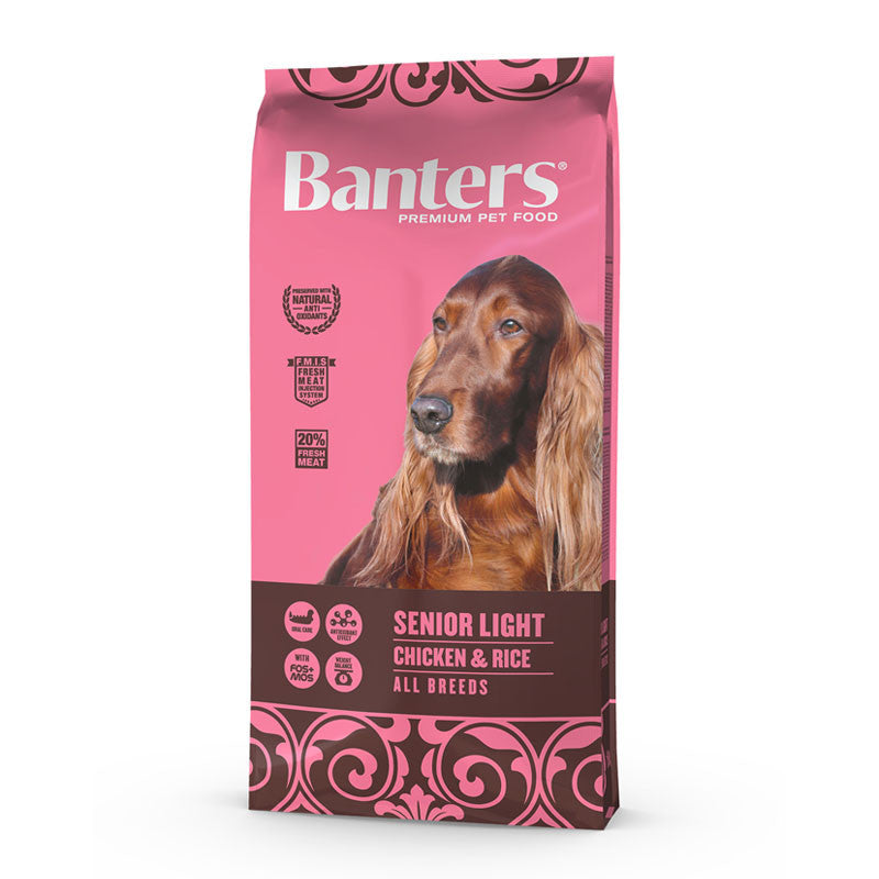 Banters Cão Senior Light Frango 15kg