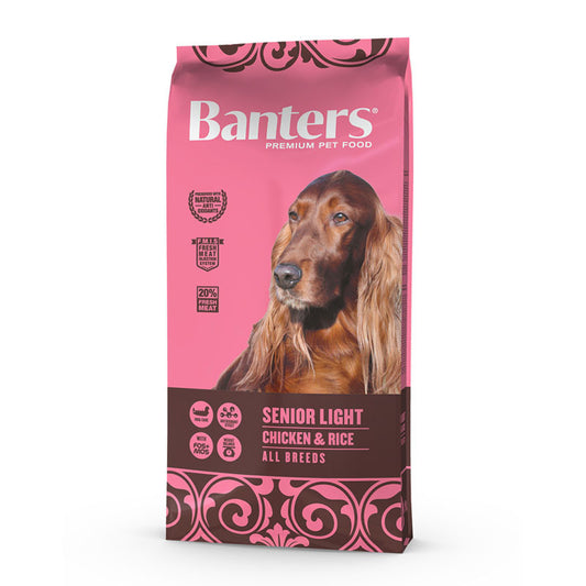 Banters Cão Senior Light Frango 15kg