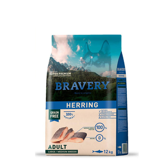 Bravery Cão Medium/Large - Arenque