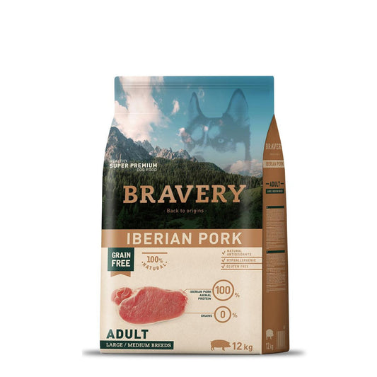 Bravery Cão Medium/Large - Porco Ibérico