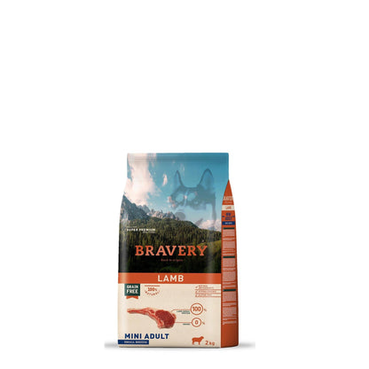 Bravery Cão Mini Adulto - Cordeiro