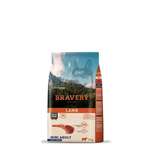 Bravery Cão Mini Adulto - Cordeiro