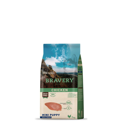 Bravery Cão Mini Puppy - Frango