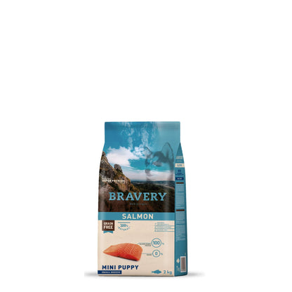 Bravery Cão Puppy Mini - Salmão