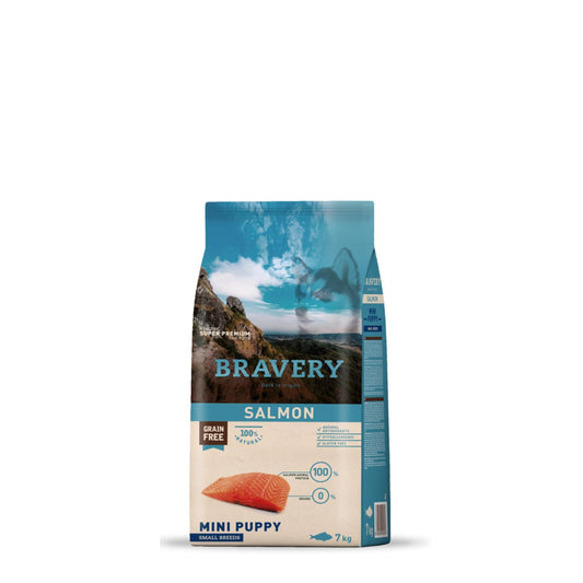 Bravery Cão Puppy Mini - Salmão