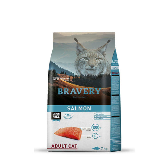 Bravery Gato Adulto Salmão