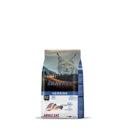 Bravery Gato Adulto Arenque
