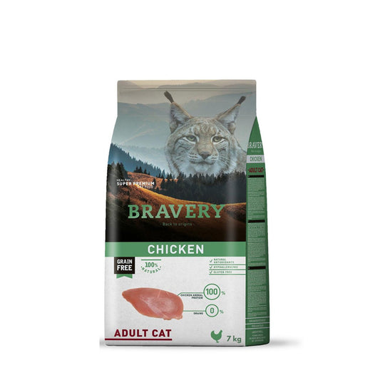 Bravery Gato Adulto Frango