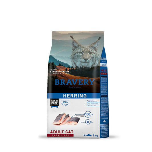 Bravery Gato Adulto Esterilizado Arenque