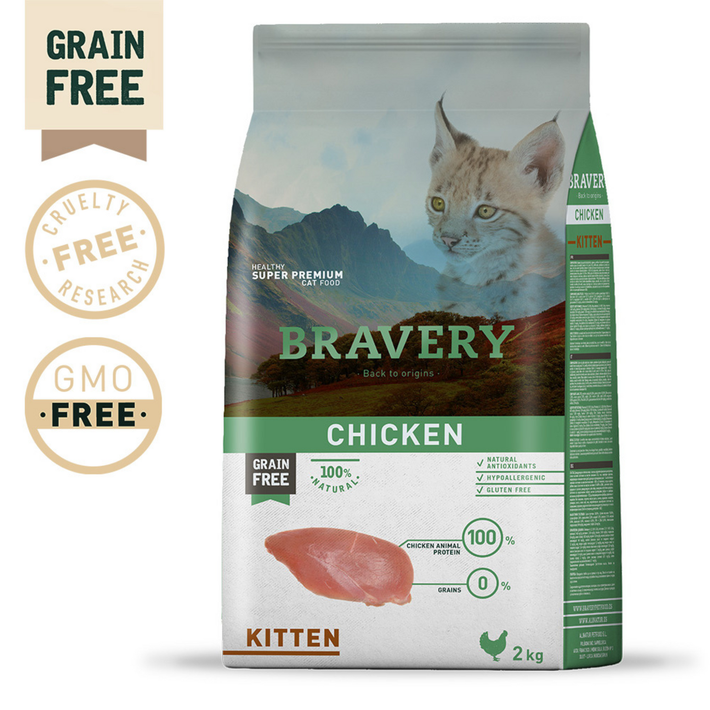 Bravery Kitten Frango