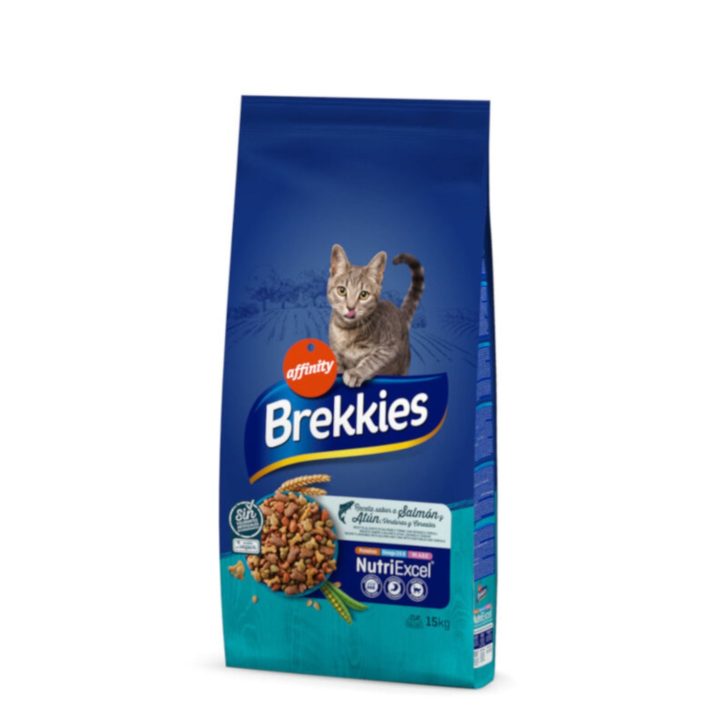 Brekkies Gato Salmão e Atum 15kg