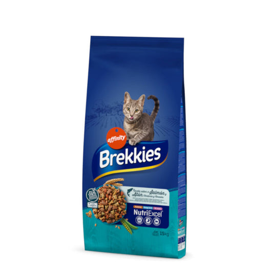 Brekkies Gato Salmão e Atum 15kg