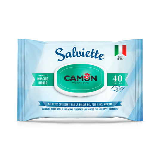 Toalhitas Camon Almíscar Branco 40un