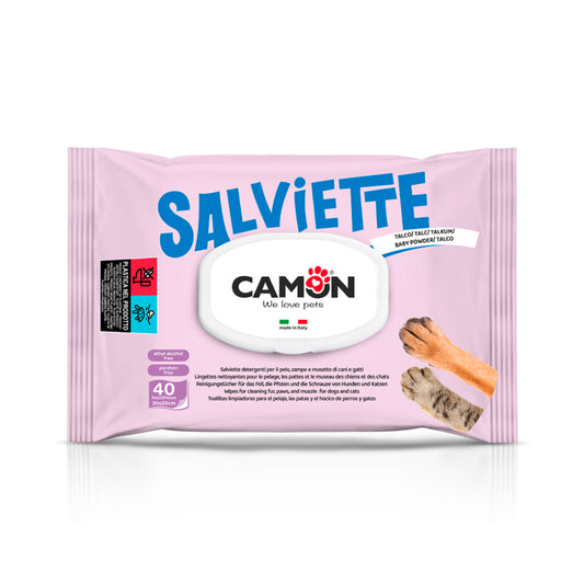 Toalhitas Camon Talco 40un