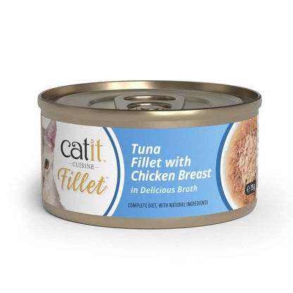 Catit Cuisine Fillet - Atum desfiado com coberturas