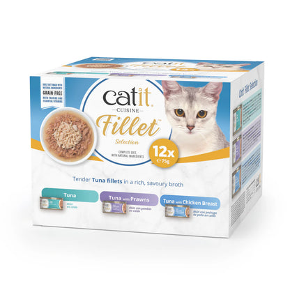 Catit Cuisine Fillet - Atum desfiado com coberturas