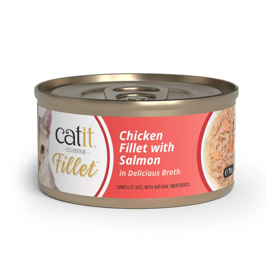 Catit Cuisine Fillet - Frango desfiado com coberturas