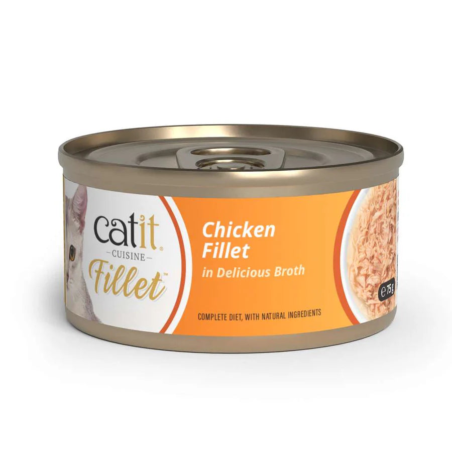 Catit Cuisine Fillet - Frango desfiado com coberturas