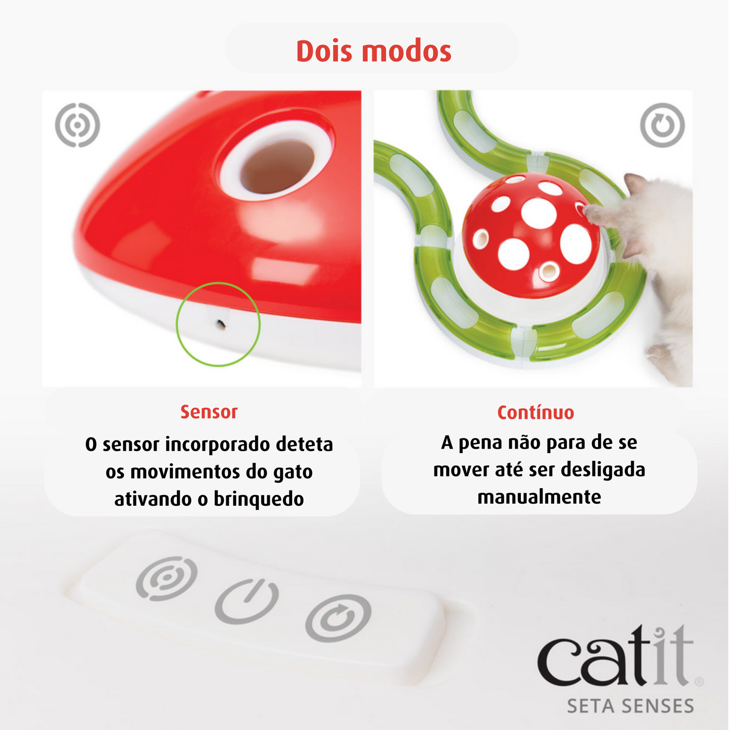 Catit Senses - Cogumelo interativo 360º