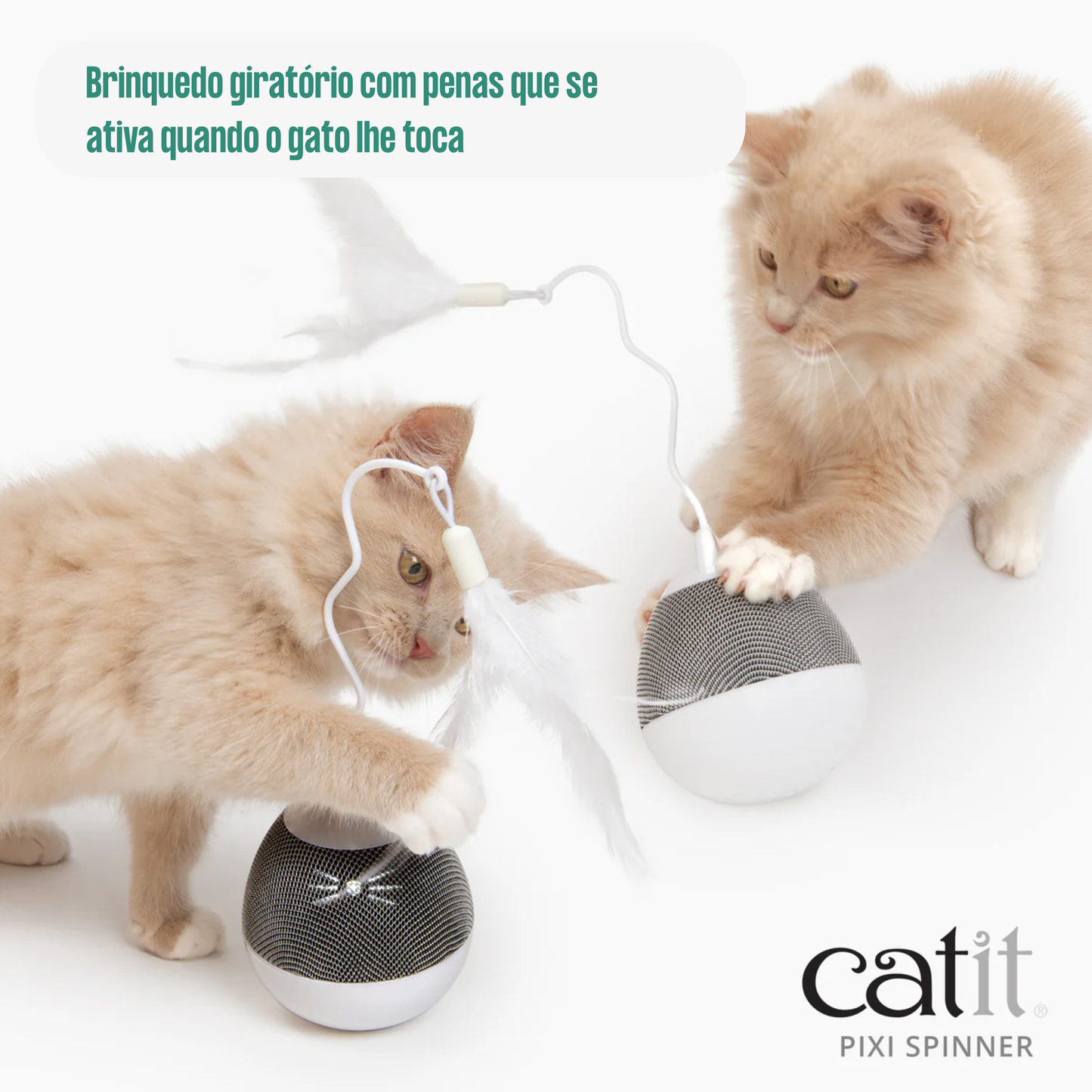 Catit Spinner - Dispensador de snacks com movimento