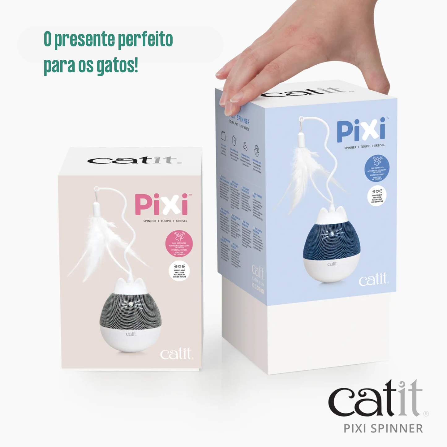 Catit Spinner - Dispensador de snacks com movimento
