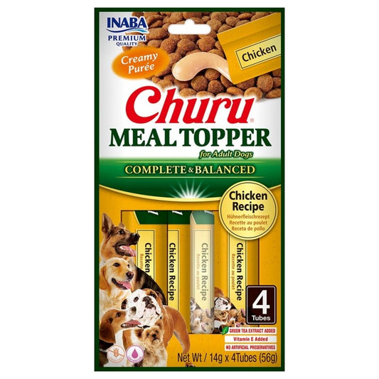 Churu Meal Topper para cães - Frango 4x14g