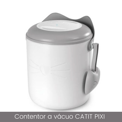 Contentor a Vácuo para Ração recarregável por USB - Catit Pixi