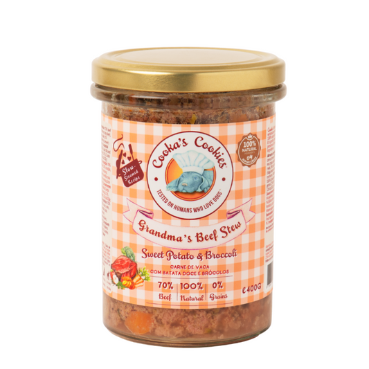 Cooka's Cookies - comida natural com carne de vaca 400g