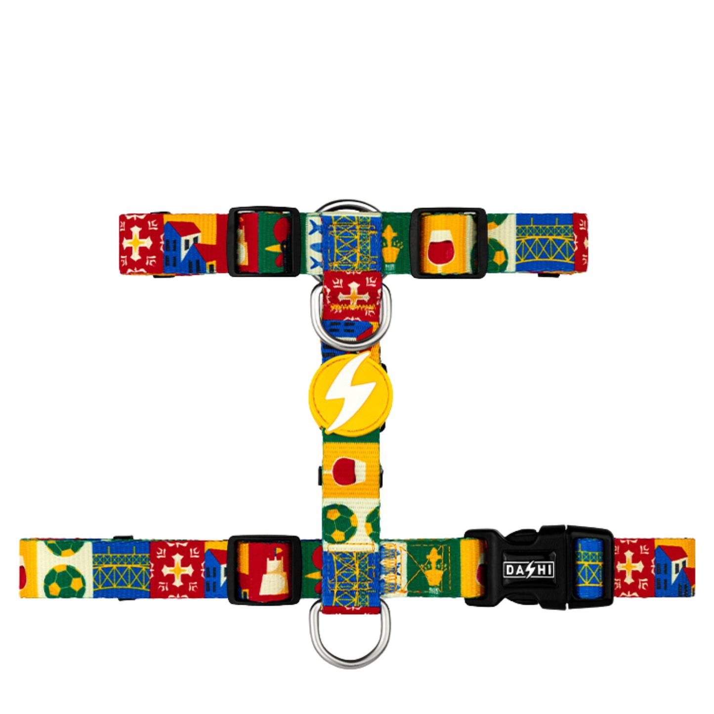 Dashi Arnês Back Harness para cães "Portucale" - Edição Especial