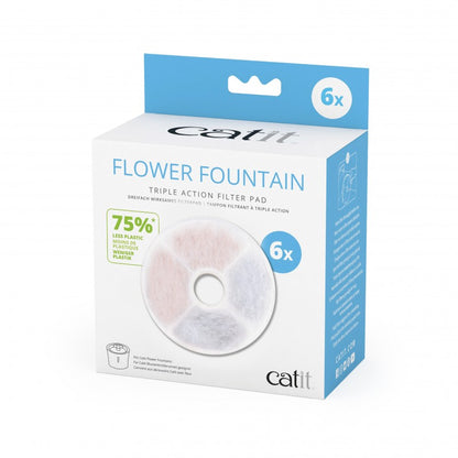 Filtro Fontes Catit Flower 3L - Tripla Ação