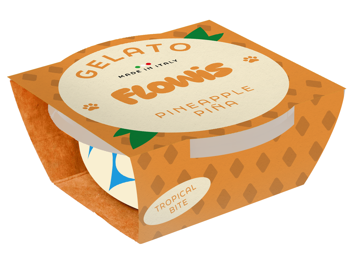 Gelado para cães Flowis - Ananás