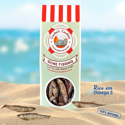 Cooka's Cookies - Peixinhos Desidratados 90g