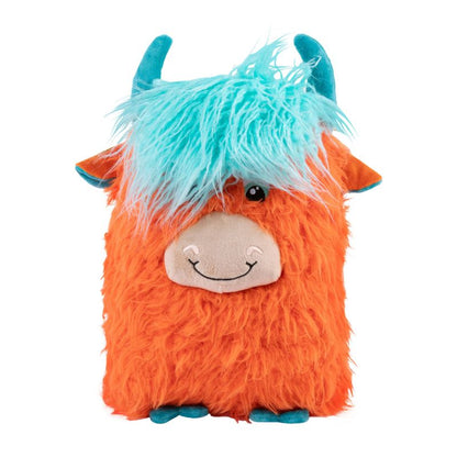 Kong Comfort Highland Cow XL- vaca de peluche tamanho gigante para cães