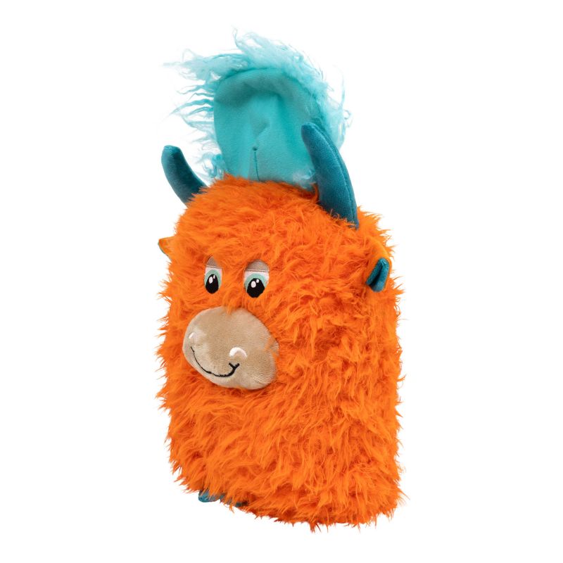 Kong Comfort Highland Cow XL- vaca de peluche tamanho gigante para cães