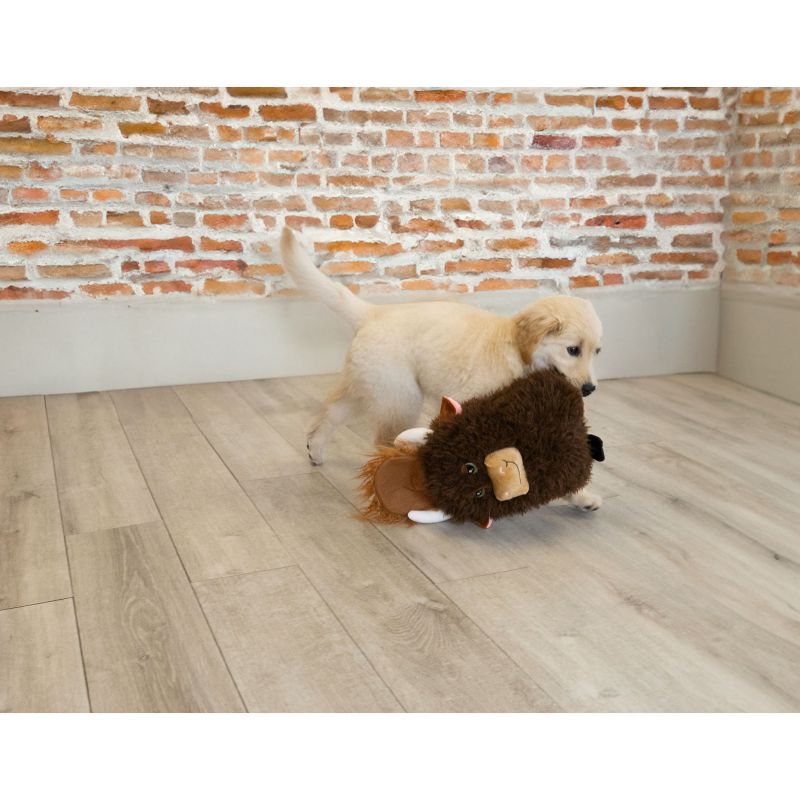 Kong Comfort Highland Cow XL- vaca de peluche tamanho gigante para cães