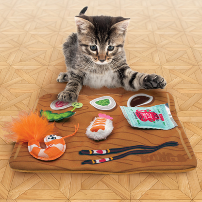 Kong Pull-a-Partz Mesa de Sushi - brinquedo 5 em 1