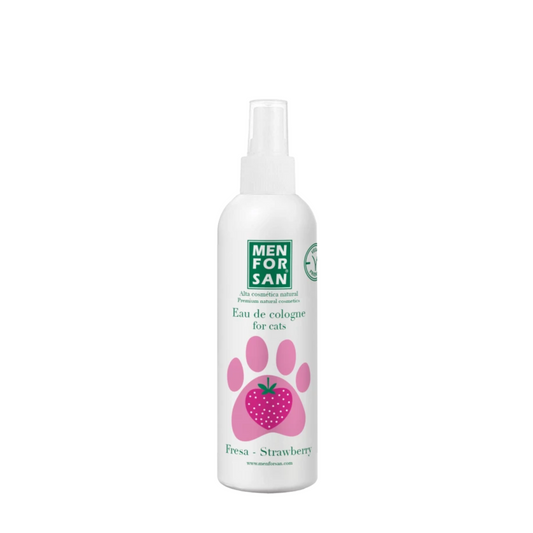 Colónia para gatos Morango 125ml - Men For San